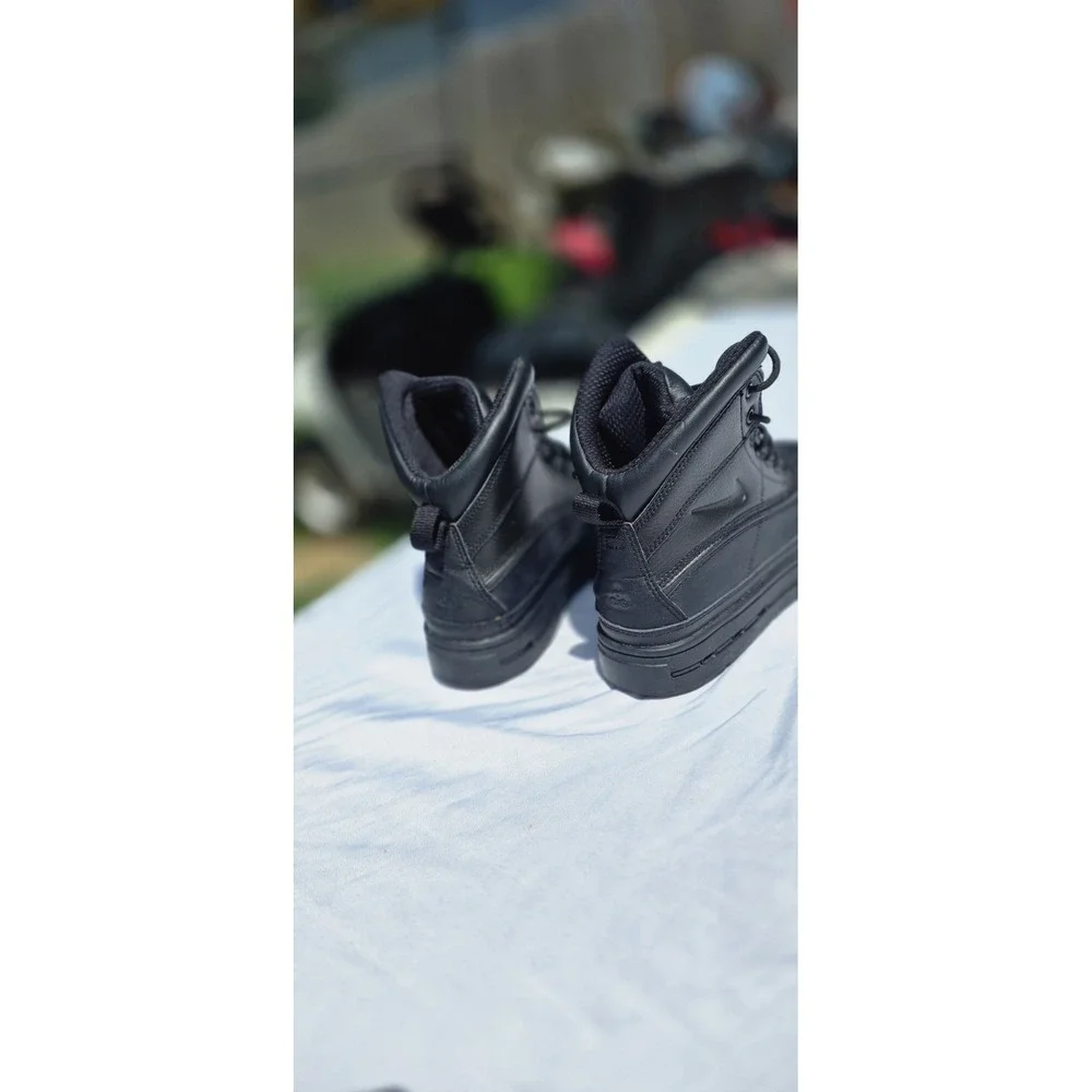 Nike Woodside 2 High ACG Boys Big Kids Hiking Boots Shoes Black Size 6Y